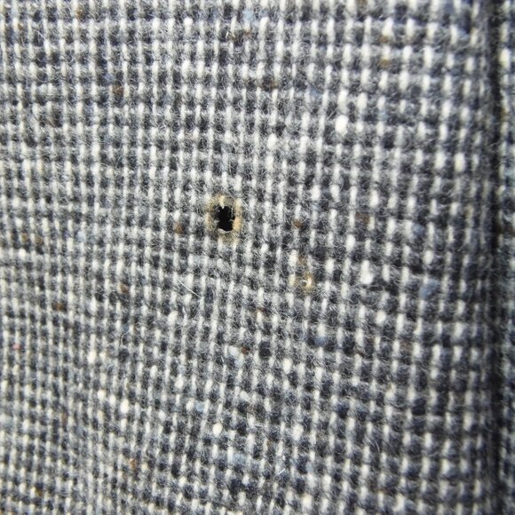 Vintage Bacharach Wool Tweed Men's 46R Sorts Coat Costumer Union Label Collectib - Picture 9 of 16